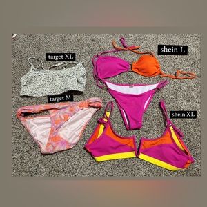 Target & Shein Swimsuits! used
